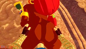 i luv how urbosa fuks link so hard in this cartoon