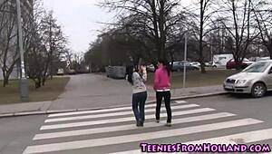 hey, if this teen plays along with mall guard's fantasy, he's free! 😜