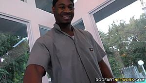 katie morgan's intense interracial encounter leaves her husband watching in awe