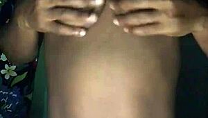 crazybitch6 twerks with her clothes on in a close-up view