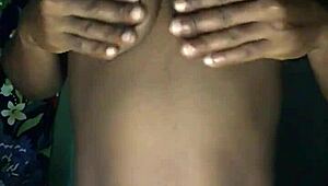 crazybitch6 twerks with her clothes on in a close-up view