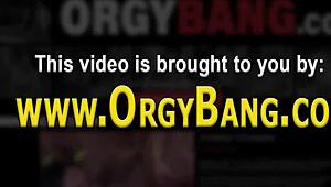 Yo, check out this spitroasted amateur group in the shower!