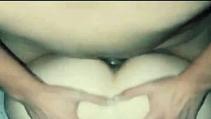 pornstar fucks doggystyle with her fan live