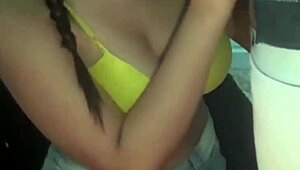 novinha taking leitinho laurencat in brazilian cumshot close up