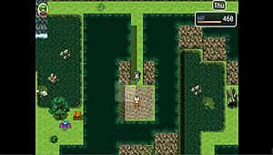 Yuka relaxes in onsen with huge tits in hentai game. Scattered shards of yokai pornplay episode 2