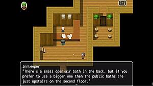 Yuka relaxes in onsen with huge tits in hentai game. Scattered shards of yokai pornplay episode 2