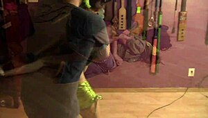 Italian Teen in Thong and Panties Poses