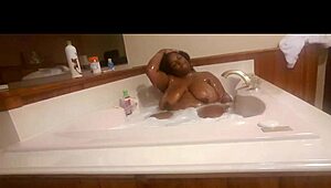 Marliese Morgan's Big Tits and Ass Get Lathered Up Boldly