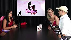 Perguntaram Se Tomava Viagra E Falaram Sobre Os Homens Que Gozam Rápidos E As Mulheres Que Demoram - Aline Fischborn E Flávio Paiva Sheer Red