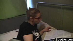 Blonde Whore Gives Wonderful Blowjob To Amateur