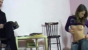 Teen Cumshot In Suggestive Close-Up