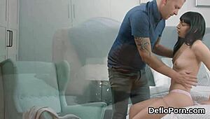 Wow! Lovely Cutie Spreads Her Tight Twat and Gets Deflorated Hard!