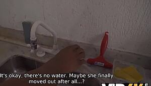 wet brazilian bodybuilder with huge tits gets pounded hard. is this the ultimate shaved fantasy?