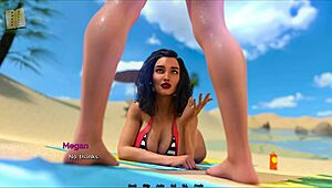 Shut Up and Dance 40 with Brunette and Shaved Pussy