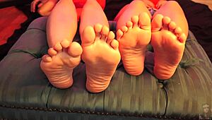I Adore Two Pinay Girls' Feet And Toes In Fetish Play.