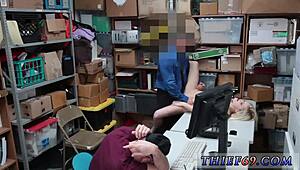 big boob cop pulls over blonde suspect for hardcore taxi fun