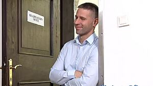 european schoolgirl gets dp fucked and spitroasted hard