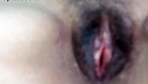 Wanna see my big hairy pussy after beach sex with my stunning boss?