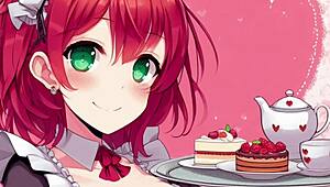 Redhead Waifus Compilation: Anime and Hentai Mix