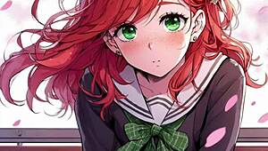 Redhead Waifus Compilation: Anime and Hentai Mix