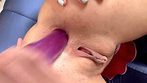 Seductive Eva Cats tried out her tight asshole for fun.