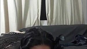 Thick stepmom sucks stepson dry until he nearly gags