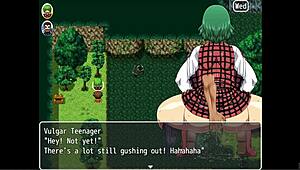 I crave Yuka's ass fingering in forest hentai pissing scene