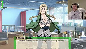 Porazil jsem Tsunade v Jikage Rising necenzurovaně, wow, ta divoká jízda na kundi!