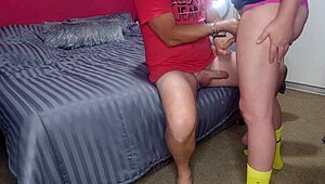 Ever Tried Amazon Position Creampie with Tall Girlfriend?