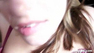 Really cute amateur sucks like a maniac on the street for cash in wild pov action.