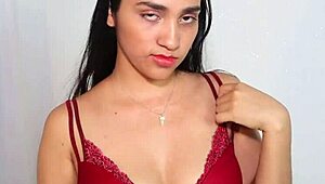 this latina babe gets a big creampie facial, wanna donate?