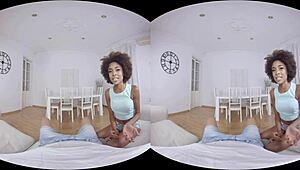 Just married and already wild in virtual 3D action