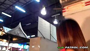 Kinky Asian Girl Leaves Hot Black Lingerie On While Getting Fucked