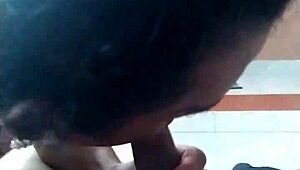 obedient shemale sucking cock 😏