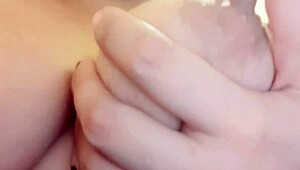 bisexual mother-in-law feels horny masturbating with fingers in homemade amateur