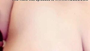 bisexual mother-in-law feels horny masturbating with fingers in homemade amateur