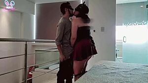 Segundo encuentro with Mexican milf for steamy oral in CDMX