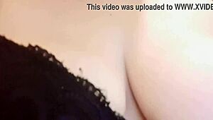 bisexual mother-in-law feels horny masturbating with fingers in homemade amateur
