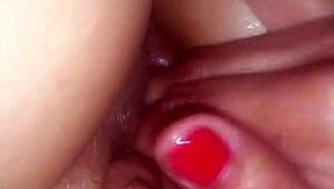 Wife Masturbating Solo in Her Car