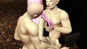 Sex adventures continue in episode 14 with monsters