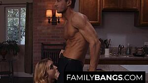 Desperate Stepdaughter Begs for Hardcore Bang?