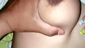 Girl fucks boyfriend with monster cock