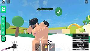 HORROR GIRL GETS FUCKED IN ROBLOX CONDO HARD