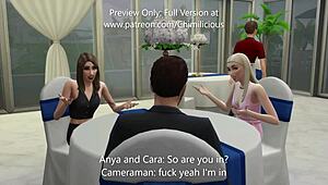 Lucky Cameraman Films Threesome