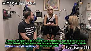 Channy Crossfire Moans Loud with Hitachi Orgasms in Bed