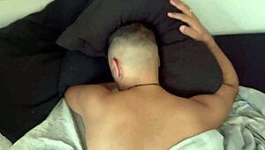 Man, taking that morning cum load right in bed feels wild!