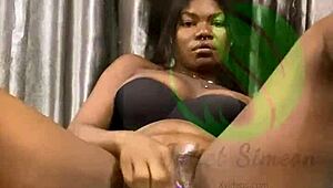 Tattooed Pornstar Plays With Juicy Pussy On Strap On