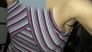 Chubby Guy in Swing Cabin Drilling Married Woman and Finishing in Mouth