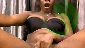 Tattooed Pornstar Plays With Juicy Pussy On Strap On