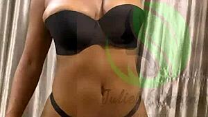 Tattooed Pornstar Plays With Juicy Pussy On Strap On